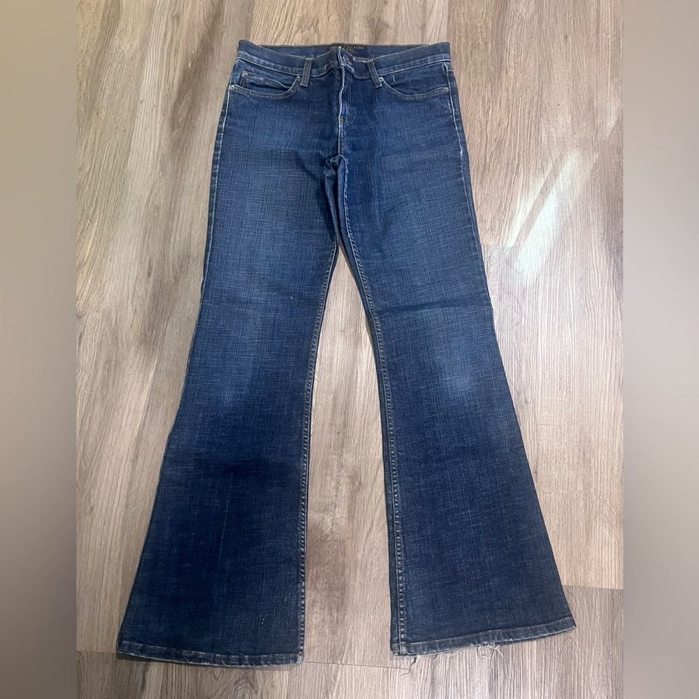 Women's Juicy Couture Dark Denim Flared Jeans